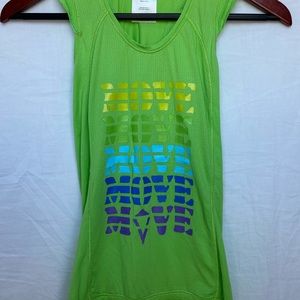 Green ivivva tank